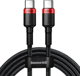 Baseus CATKLF-AL91 Kabel USB-C (M) - USB-C (M) 2 m černá / PD 2.0 / 100W (CATKLF-AL91)