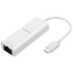 Renkforce síťový adaptér / rozbočovač 1 GBit/s USB-C® 5Gbps, LAN (až 1 Gbit/s), USB 3.2 Gen 1 (USB 3.0)