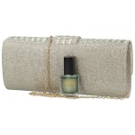 Módní dámské psaníčko Michelle Moon Asiri, zlaté