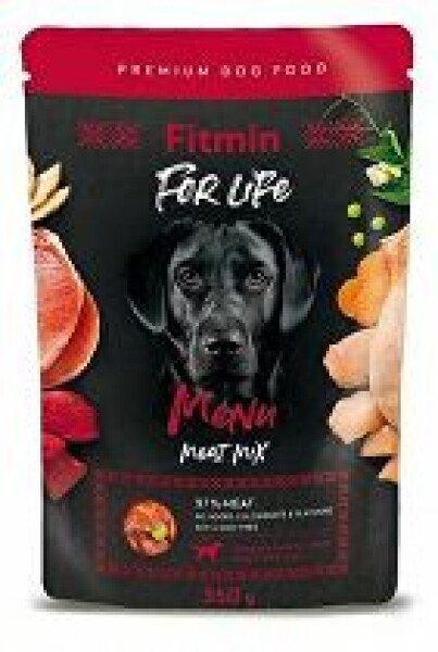 Fitmin FL dog kapsa Menu Meat mix 350g