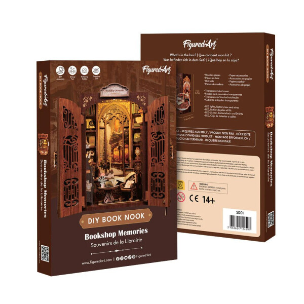 Book Nook sada - Vzpomínky z knihkupectví