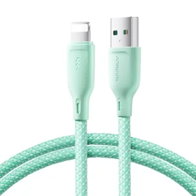 Joyroom Multi-Color Series S-A34 Nabíjecí kabel USB-A (M) - Lightning (M) 3A 1m zelená (6941237110541)