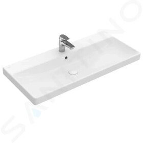 VILLEROY & BOCH - Avento Umyvadlo nábytkové 800x470 mm, s přepadem, otvor pro baterii, alpská bílá 41568001