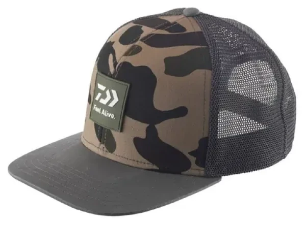 Daiwa Kšiltovka D-Vec Cap Wild-Camo/Grey (18205-101)