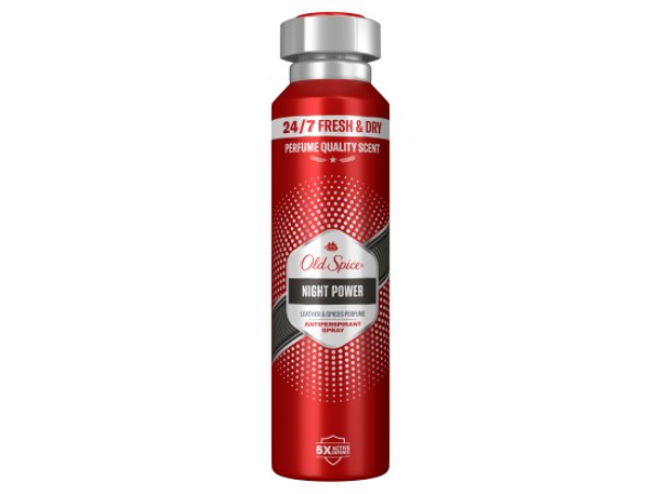 Old Spice Night Power Antiperspirant Ve Spreji Pro Muže 150ml