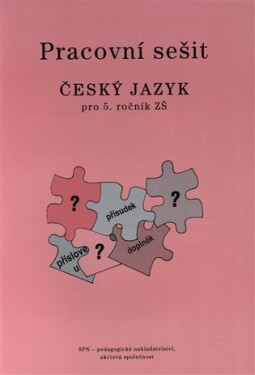 Český jazyk pracovní sešit