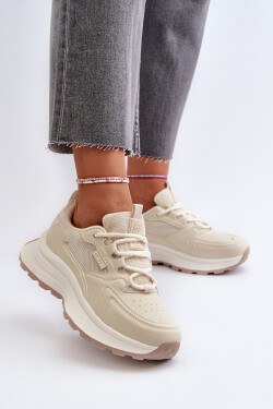 Dámské tenisky HI-POLY SYSTEM Big Star Béžová Velikost: 40