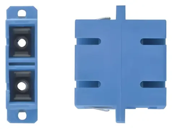 XtendLan SC-SC Duplex adaptér SM modrý / Optický adaptér / Single mode (ADR-SCD2SCD-SM)