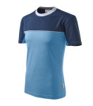 Colormix tričko unisex azurově modrá 2XL