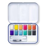 Staedtler Design Journey 888 sada 12 metalických akvarelů s vodním