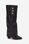 Kozačky na podpatku model 216789 Step in style 40