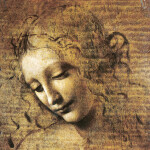 Nástěnný poznámkový kalendář 2026 NOTIQUE - Leonardo da Vinci, 30 x 30 cm