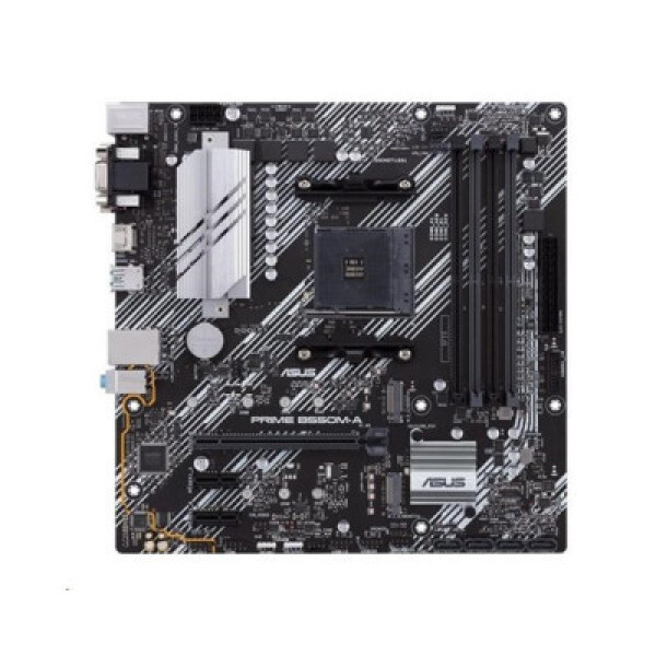 ASUS MB Sc AM4 PRIME B550M-A/CSM, AMD B550, 4xDDR4, 1xHDMI, 1xDVI, 1xVGA, mATX EDF_431181
