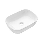 INVENA - Umyvadlo na desku WESTA 45 cm CE-24-001-W