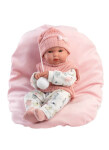 Llorens 63504 NEW BORN HOLČIČKA - realistická panenka miminko s celovinylovým tělem - 35 cm