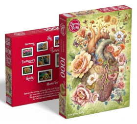 Cherry Pazzi Puzzle - Love Grows Softly 1000 dílků