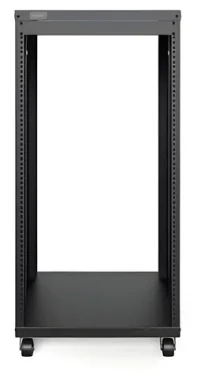Digitus 19" rack s kolečky 21U černý / Rozvaděč / 1000 x 507 x 460 mm / Nosnost 136 kg / Ocelová konstrukce (DN-48002)