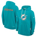 Nike Pánská mikina Miami Dolphins NFL 2025 Sideline Standard Issue Hoodie Velikost: M