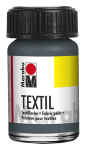 Barva na textil Marabu Textil 15 ml - šedá 078
