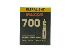 Maxxis Ultralight 700X33/50 gravel duše gal. ventil 60 mm FV - galuskový ventil