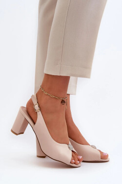 Dámské sandály 24SD98-6985 - Step in style béžová 38