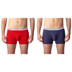 Dvojbalení bavlněných boxerek BOXER COLOURS 2x - BELLINDA - červená XL