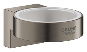 GROHE - Selection Držák skleničky/mýdelníku, kartáčovaný Hard Graphite 41027AL0