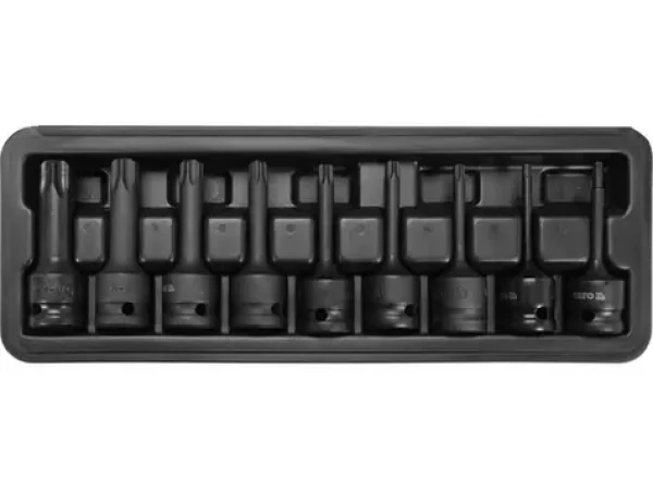 YATO YT-10654 / Sada nástrčných rázových nástavců torx 1/2" 9ks (YT-10654)