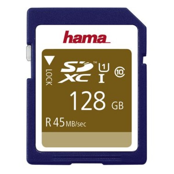 Hama SDXC 128 GB / Class 10 / UHS-I / až 45 MBs (114945-H)