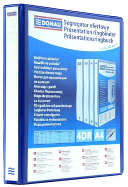 DONAU pořadač, mm, PP,