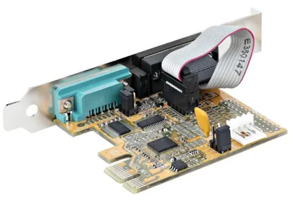 StarTech PCIe karta 2x sériový RS-232 / Řadič / PCIe / 2 porty RS-232 / čipset ASIX AX99100 (21050-PC-SERIAL-CARD)