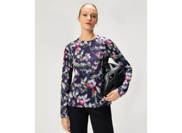 Endura LTD Floral dámský dres dlouhý rukáv Bramble vel. S