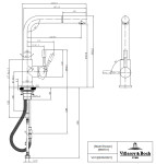 Dřezová baterie Villeroy Boch Steel Shower, 96970106, 96970106,