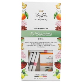 Dolfin Kolekce hořkých čokolád 5 příchutí 100g