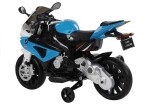 Mamido Dětská elektrická motorka BMW S1000RR Maxi modrá