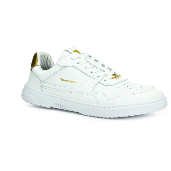 Be Lenka Barebarics Zing White & Gold leather