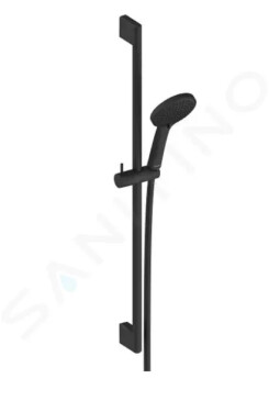 DURAVIT - Sprchy Set sprchové hlavice, tyče a hadice, 3 proudy, matná černá UV0680002046