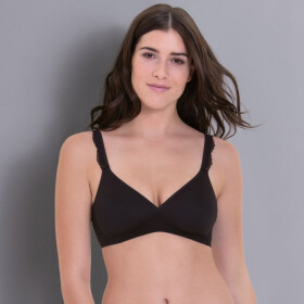 Selma soft podprsenka košíčky se spacer-výztuží 5631 black - RosaFaia 001 black 95B