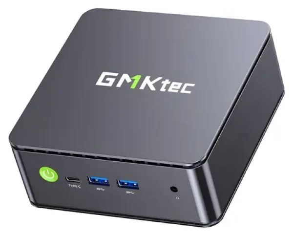 GMKtec G11 / Mini PC / AMD Ryzen Embedded R2514 / 16 GB DDR4 / 512 GB SSD / AMD Radeon / Wi-Fi 6E / W11P (G11-16-512)