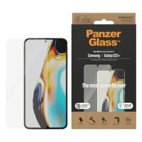 PanzerGlass Tvrzené sklo UWF AB FP wA pro Samsung Galaxy S23+ černá (7316)