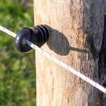 Sada kruhové izolátory pro elektrický ohradník 250 ks včetně šroubovacího nástavce
