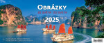 Kalendář stolní 2025 - Obrázky ze světa / Obrázky zo sveta