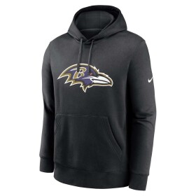 Pánská mikina Baltimore Ravens NFL Nike Club Logo Hoodie Velikost: M