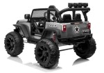 Mamido Elektrické autíčko Jeep Brothers 24V 2x200W lakované stříbrné