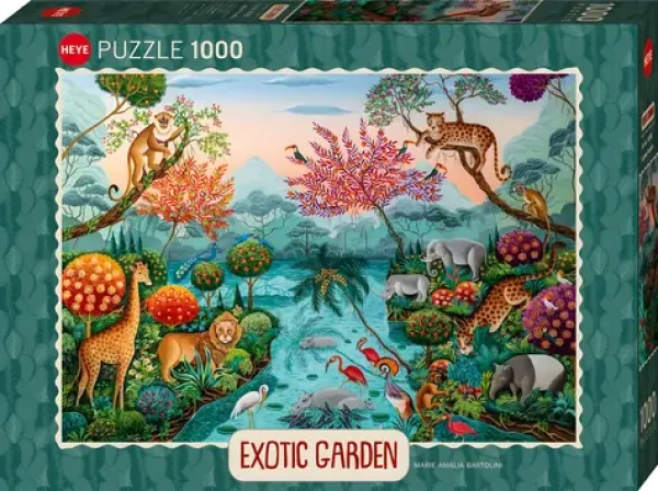 HEYE Puzzle Exotic garden: Lagunový ráj