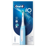 Oral-B iO 3 Blue, Elektrický Zubní Kartáček, Design Braun