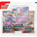 Pokémon TCG: Scarlet &amp; Violet 05 Temporal Forces - 3 Blister Booster