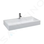 Laufen - Living Umyvadlo na desku, 1000x460 mm, bez otvoru pro baterii, bílá H8184380001091