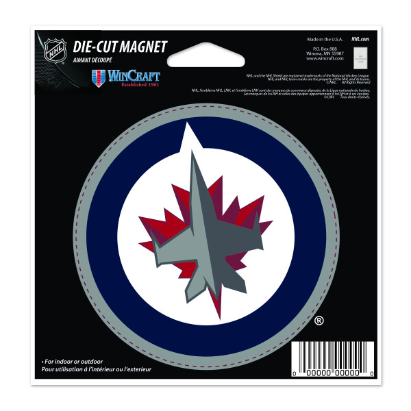 Wincraft Magnet Winnipeg Jets NHL Die Cut Magnet