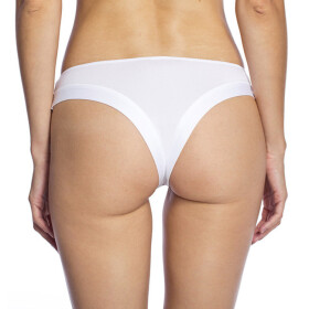 Dámské kalhotky brazilky BRAZILIAN MINISLIP - BELLINDA - bílá XL
